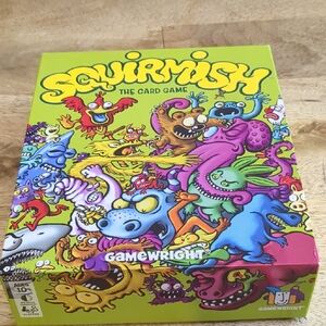 Gamewright Squirmish Card Game - Colorful Fun Green